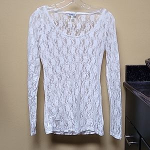 Express lace shirt
